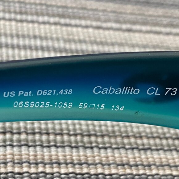 Costa Del Mar Matte Carribean Fade 6S9025 CABALLITO Sunglasses 😎 - Picture 10 of 12